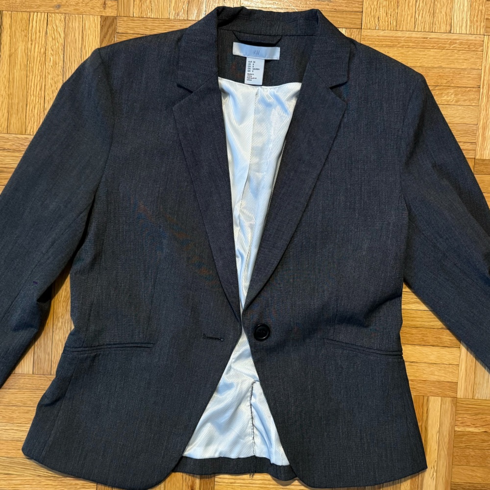 H&M Gray Blazer
